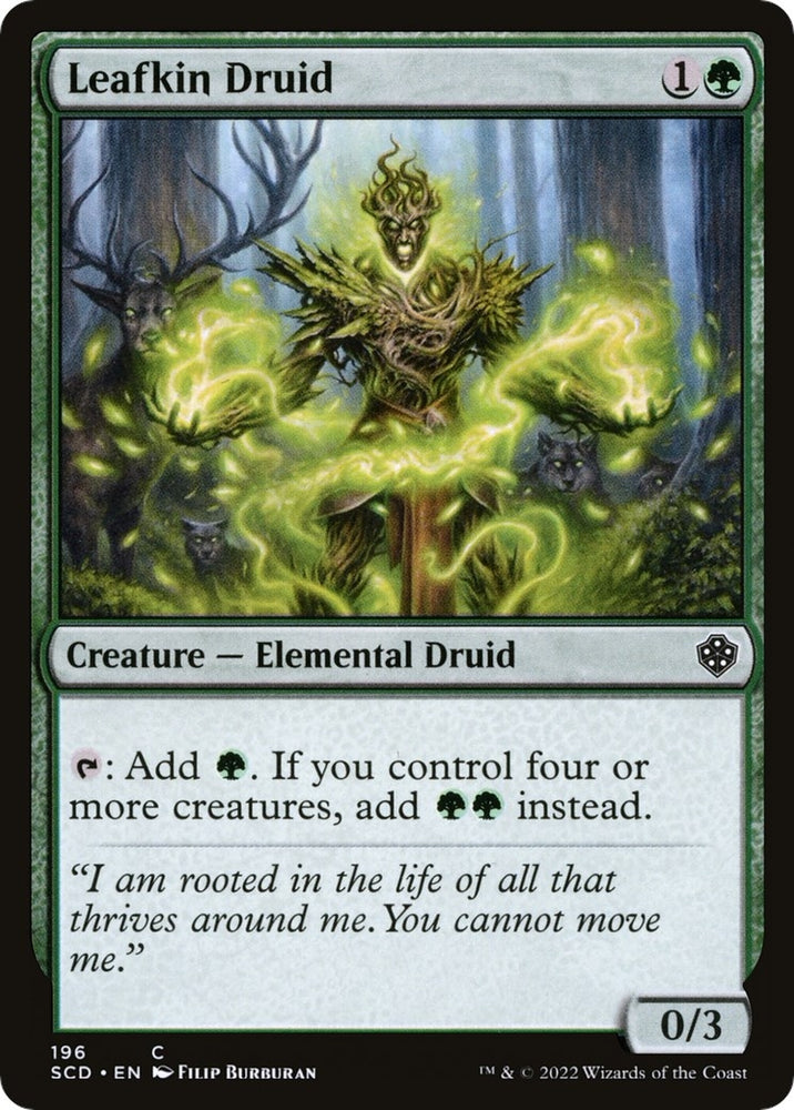 Image for Leafkin Druid (196) [Starter Commander Decks]