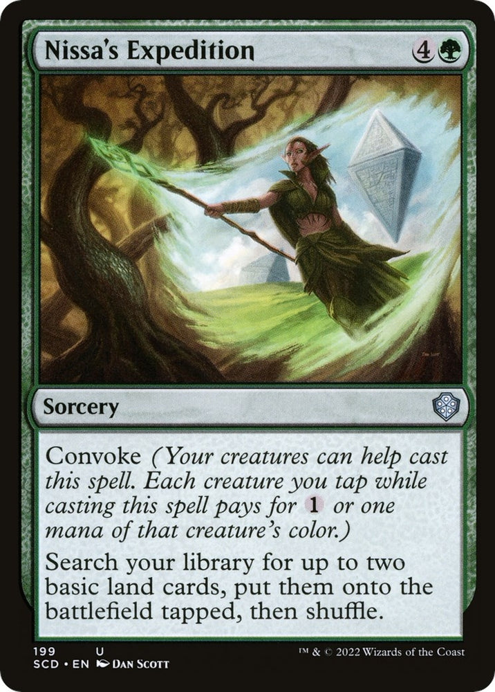 Image for Nissa's Expedition (199) [Starter Commander Decks]