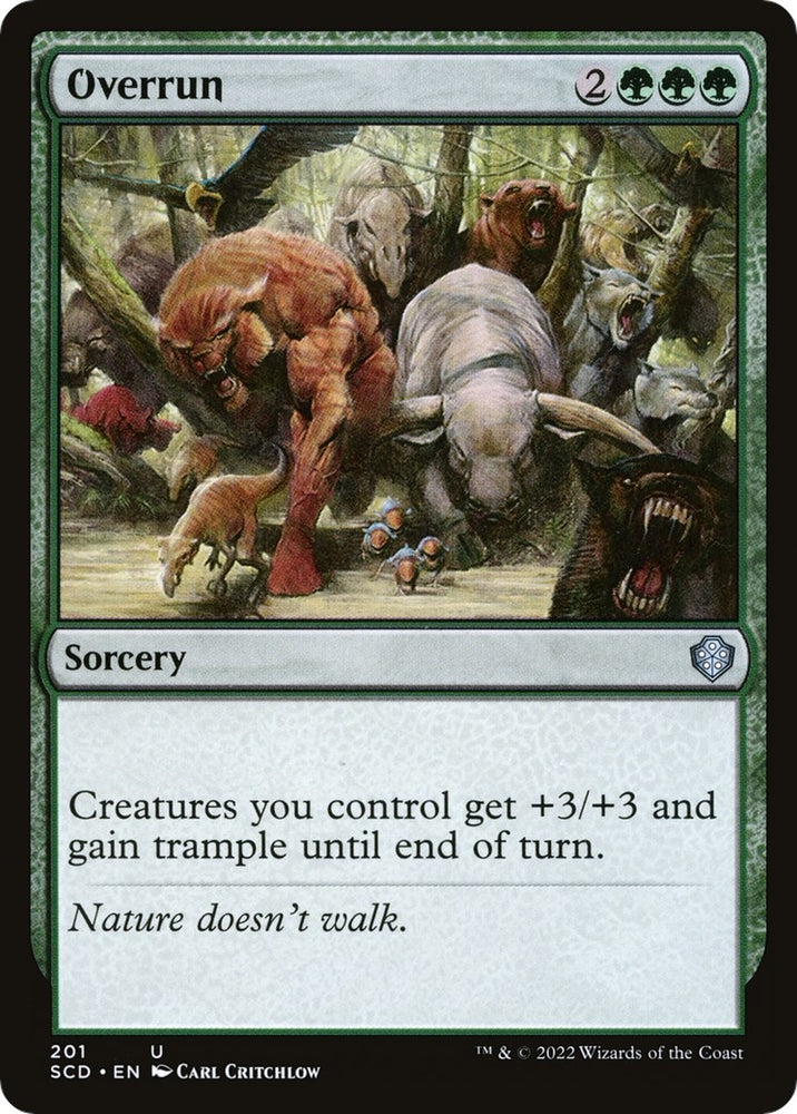 Image for Overrun (201) [Starter Commander Decks]