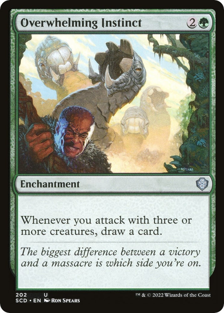 Image for Overwhelming Instinct (202) [Starter Commander Decks]