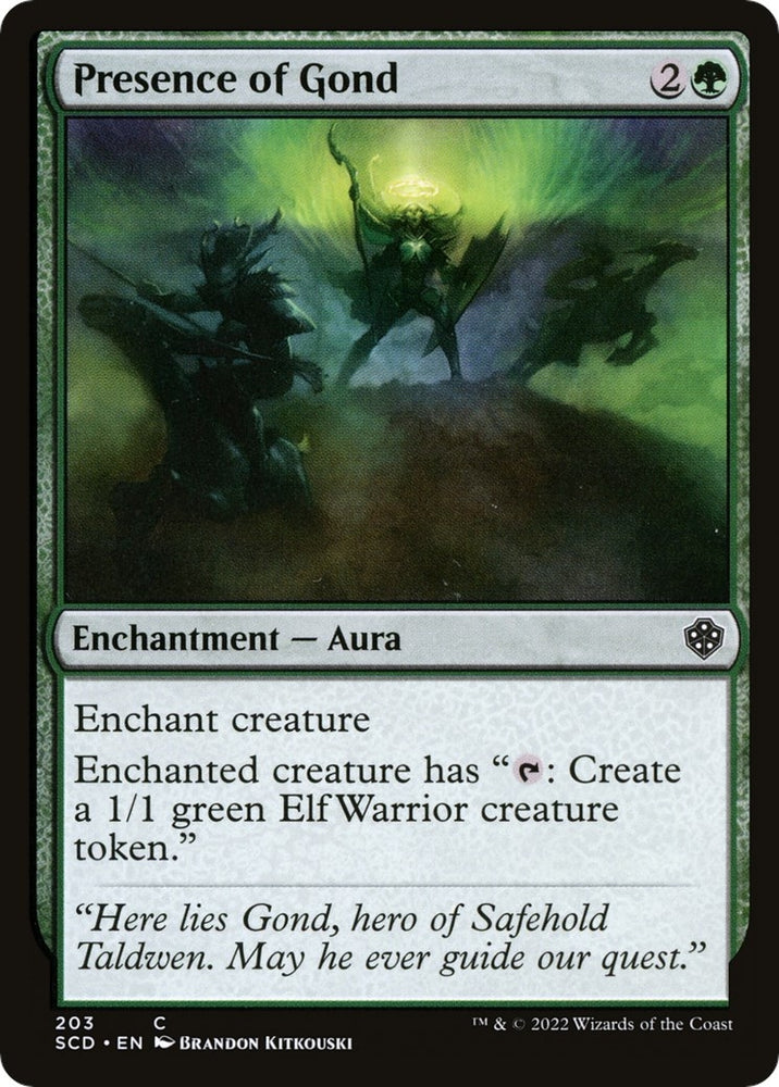 Image for Presence of Gond (203) [Starter Commander Decks]