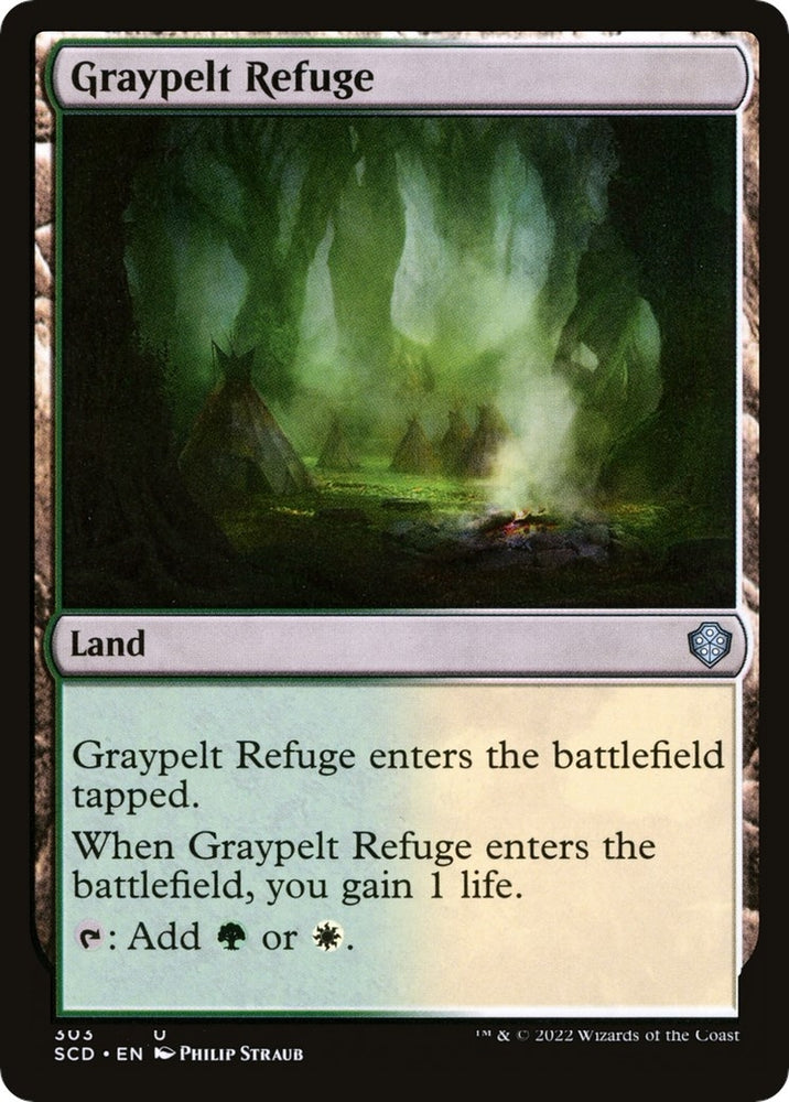 Image for Graypelt Refuge (303) [Starter Commander Decks]