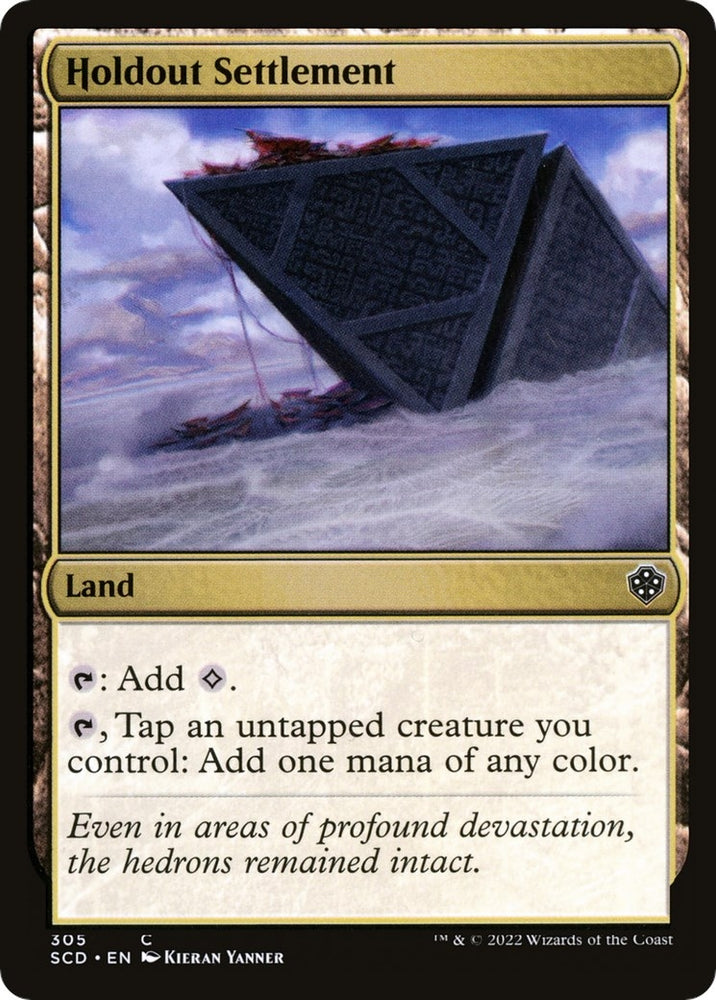 Image for Holdout Settlement (305) [Starter Commander Decks]
