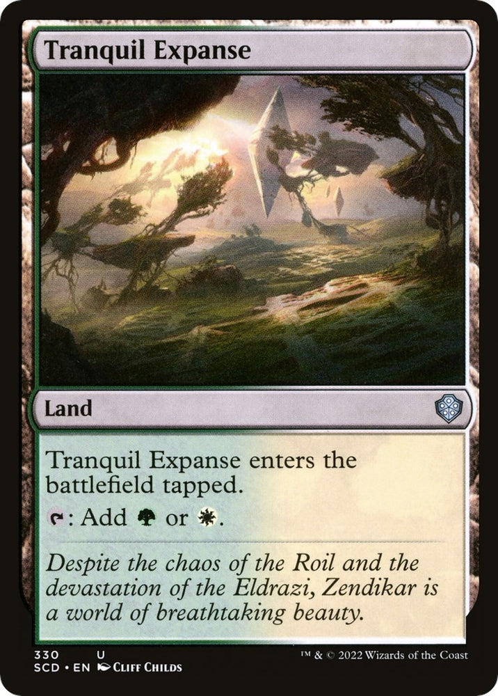 Image for Tranquil Expanse (330) [Starter Commander Decks]