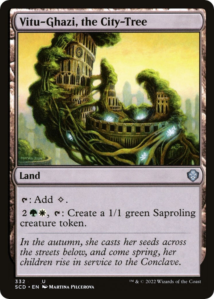 Image for Vitu-Ghazi, the City-Tree (332) [Starter Commander Decks]