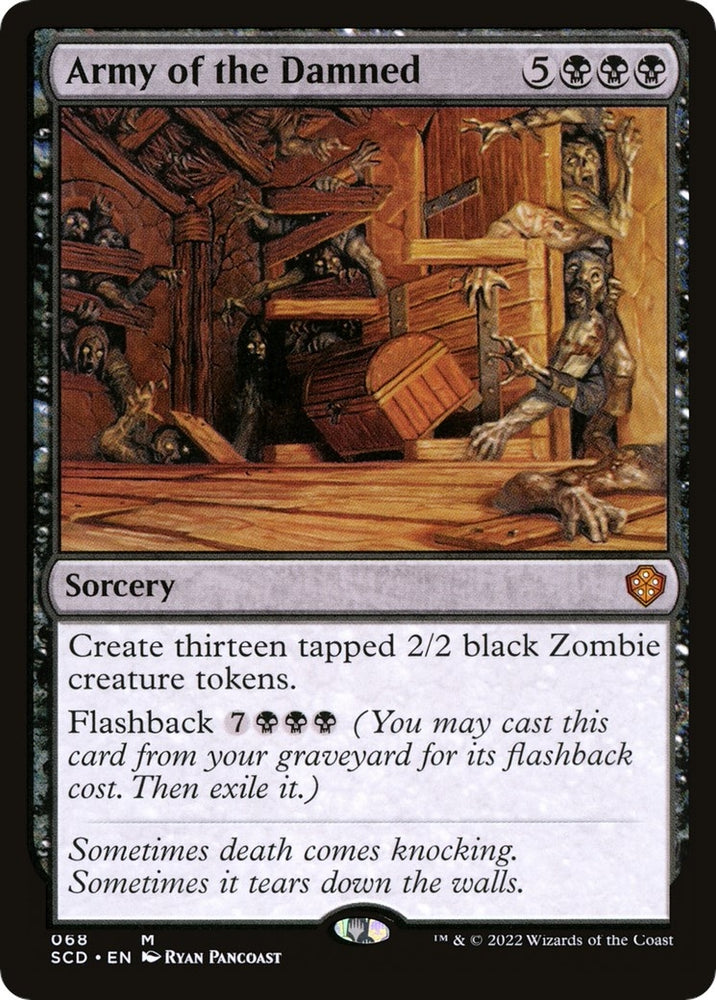 Image for Army of the Damned (68) [Starter Commander Decks]