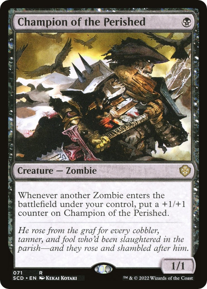 Image for Champion of the Perished (71) [Starter Commander Decks]