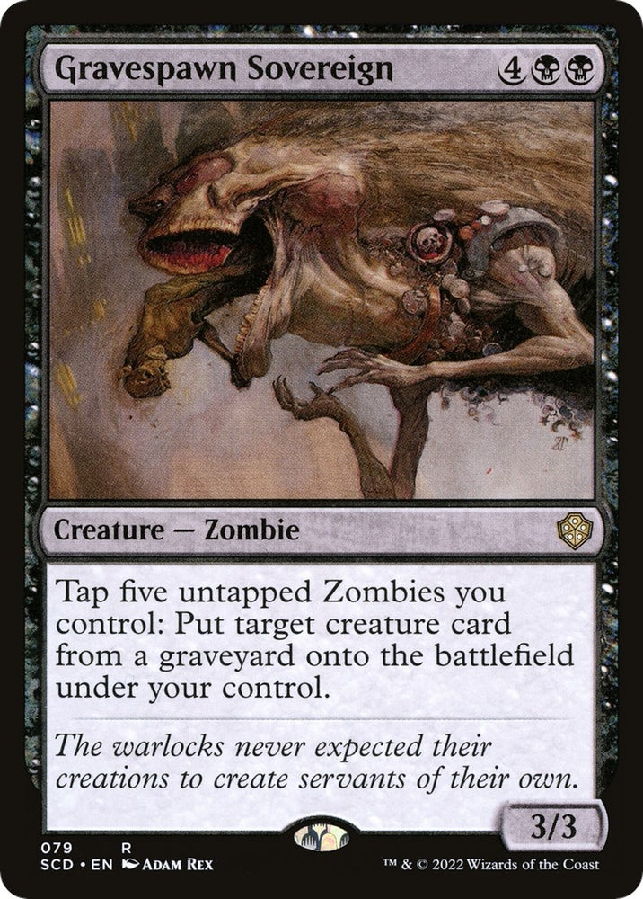 Image for Gravespawn Sovereign (79) [Starter Commander Decks]