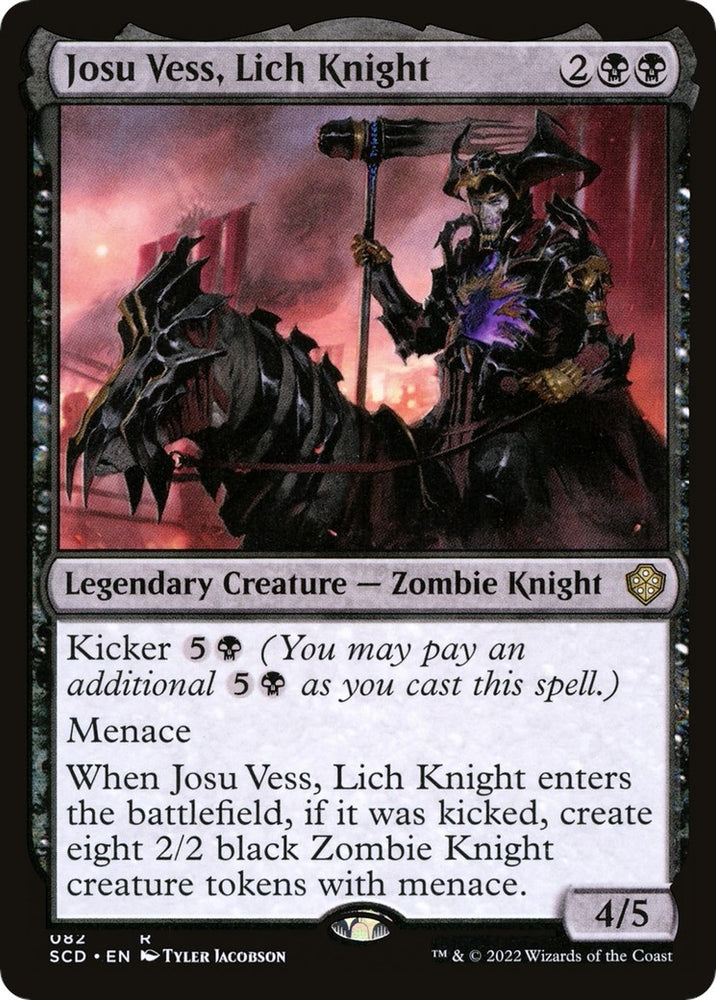 Image for Josu Vess, Lich Knight (82) [Starter Commander Decks]