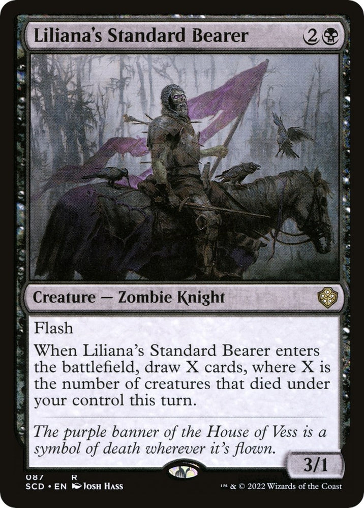 Image for Liliana's Standard Bearer (87) [Starter Commander Decks]