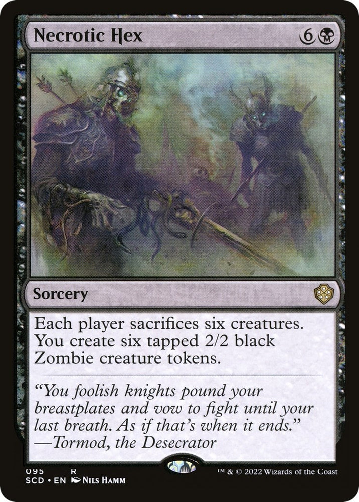 Image for Necrotic Hex (95) [Starter Commander Decks]