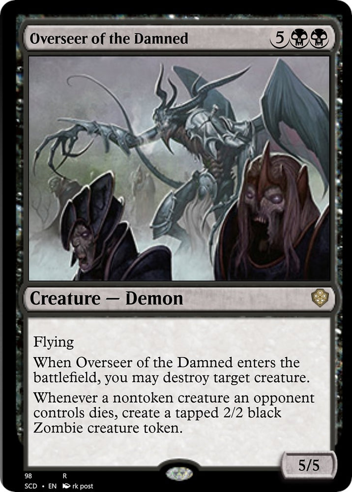 Image for Overseer of the Damned (98) [Starter Commander Decks]
