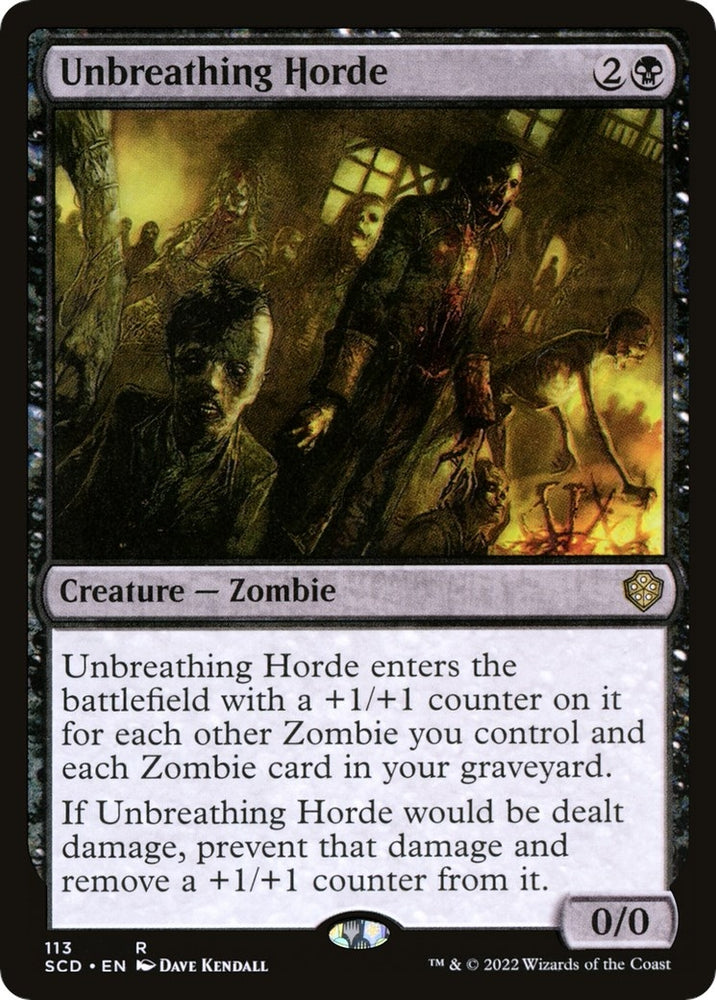 Image for Unbreathing Horde (113) [Starter Commander Decks]