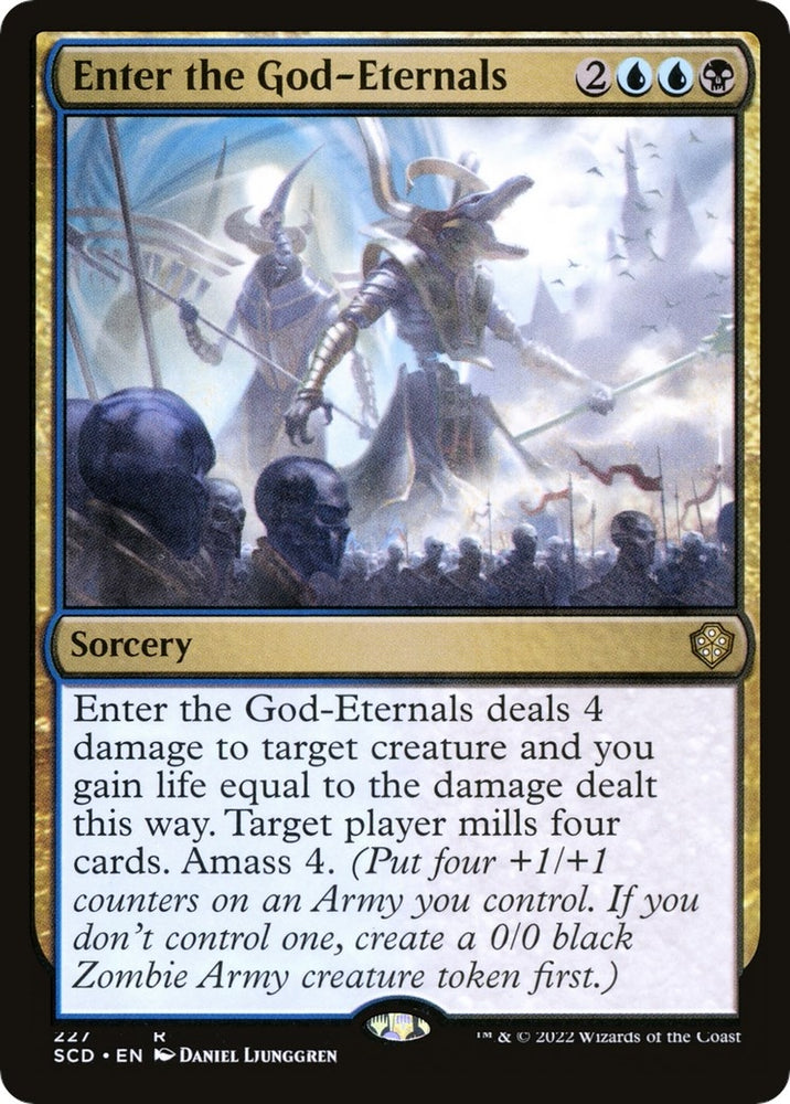 Image for Enter the God-Eternals (227) [Starter Commander Decks]