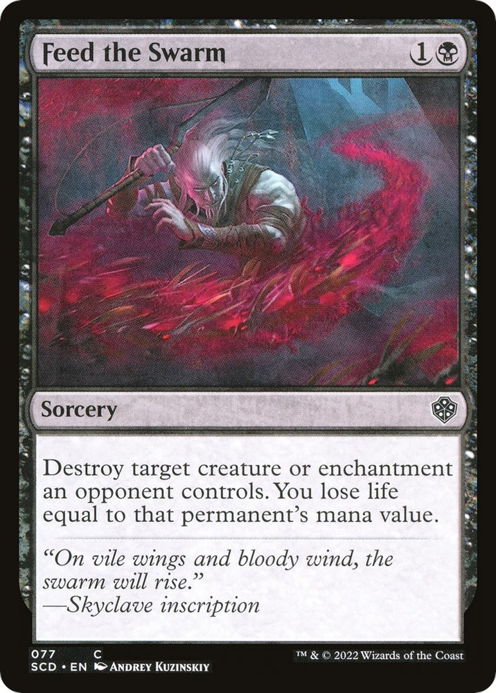 Image for Feed the Swarm (77) [Starter Commander Decks]