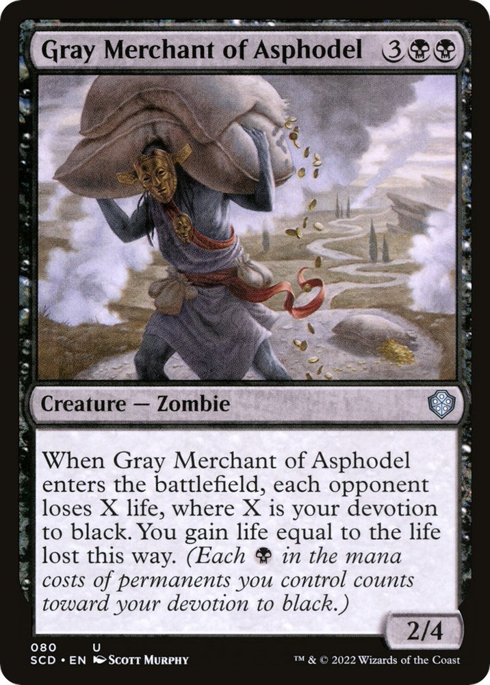 Image for Gray Merchant of Asphodel (80) [Starter Commander Decks]