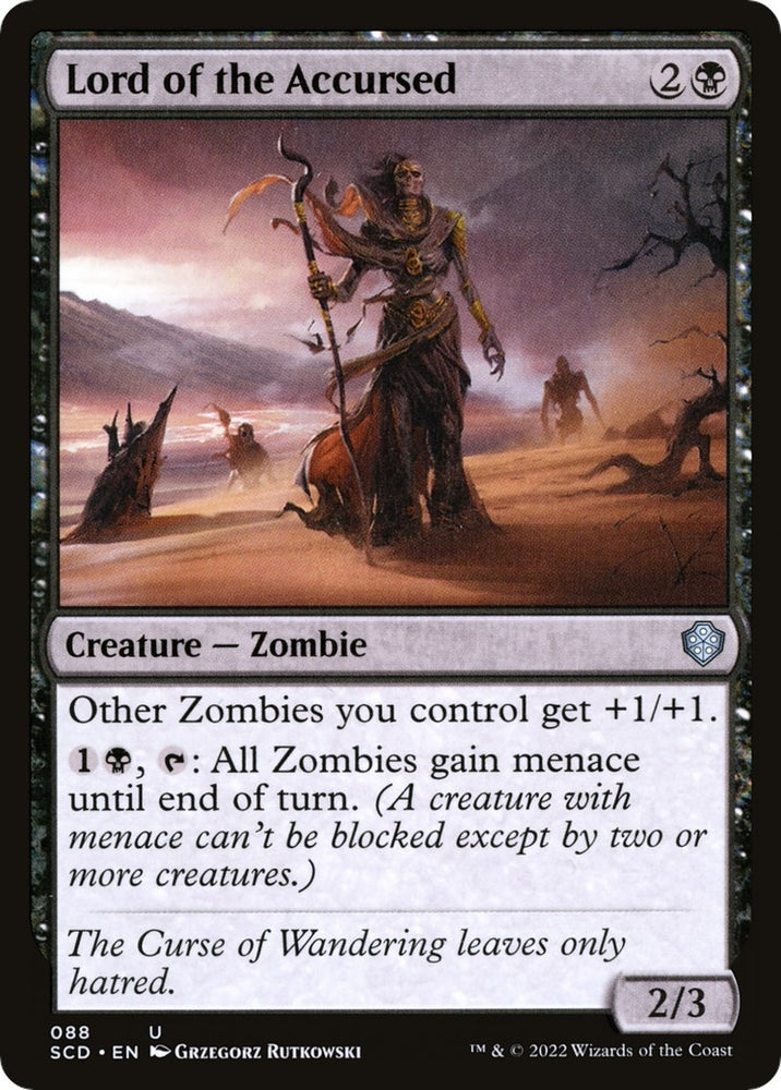 Image for Lord of the Accursed (88) [Starter Commander Decks]