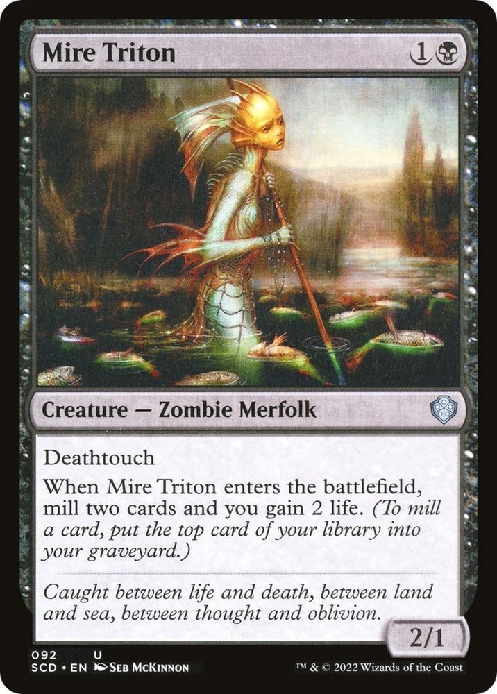 Image for Mire Triton (92) [Starter Commander Decks]
