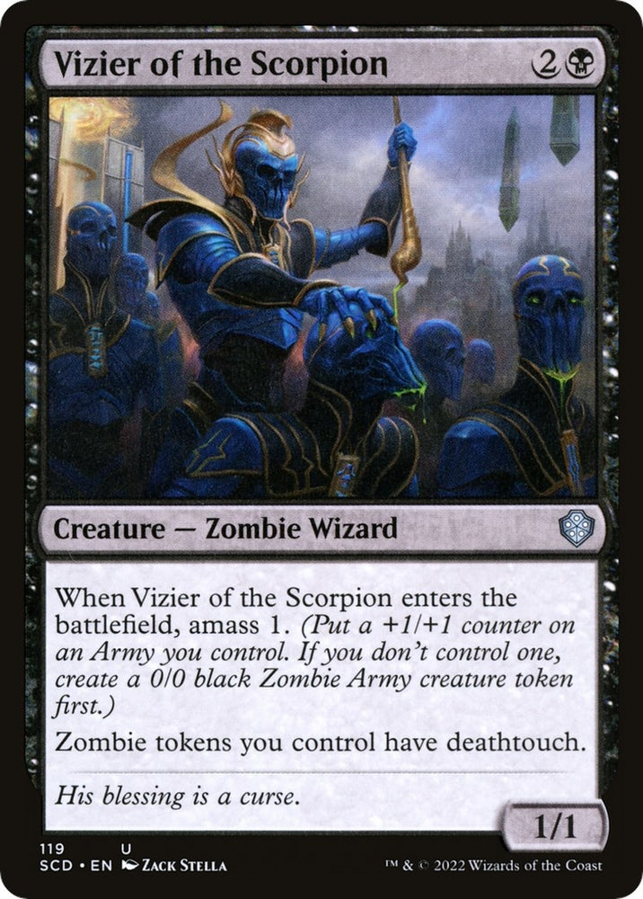 Image for Vizier of the Scorpion (119) [Starter Commander Decks]