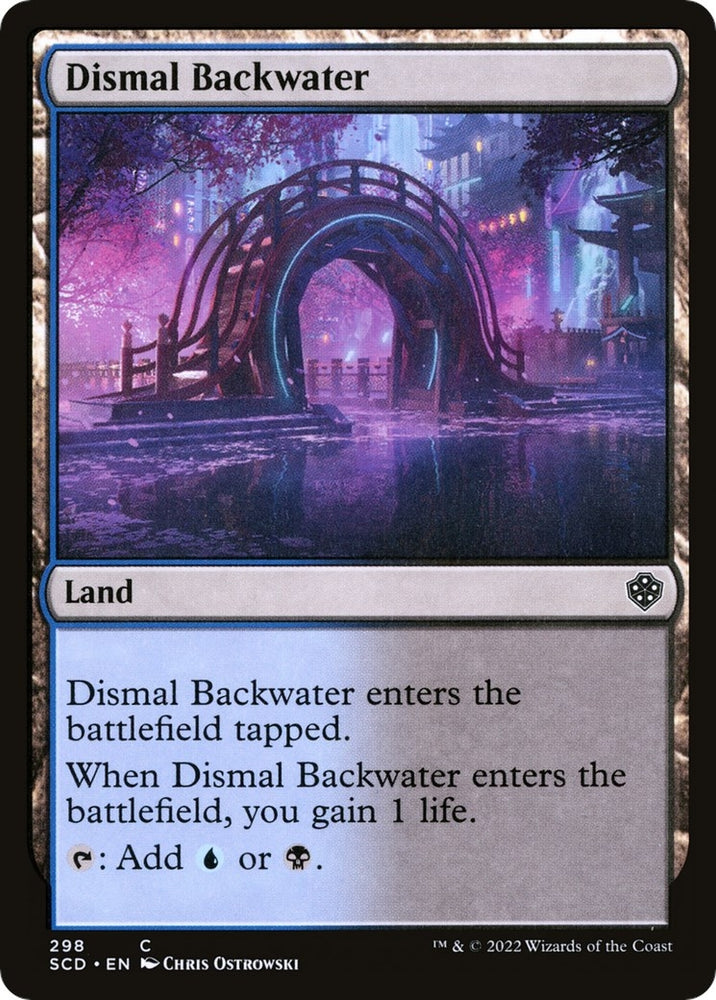 Image for Dismal Backwater (298) [Starter Commander Decks]
