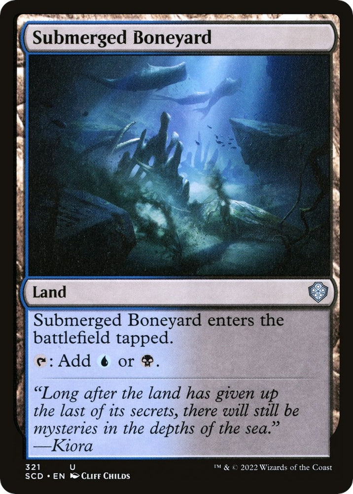 Image for Submerged Boneyard (321) [Starter Commander Decks]