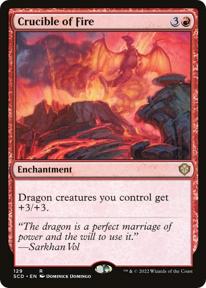 Image for Crucible of Fire (129) [Starter Commander Decks]