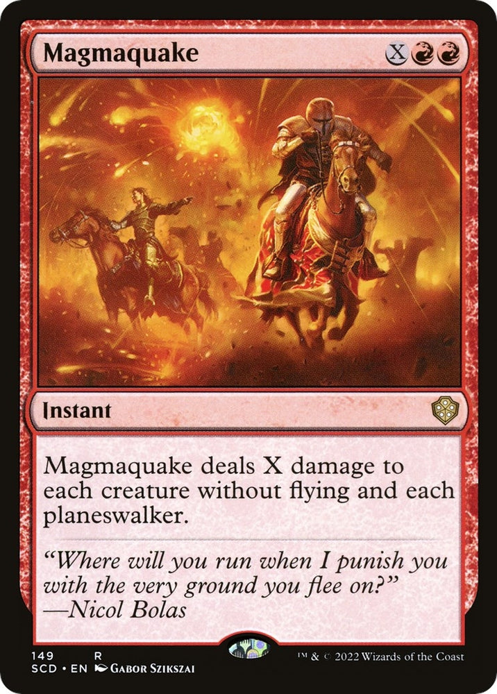 Image for Magmaquake (149) [Starter Commander Decks]