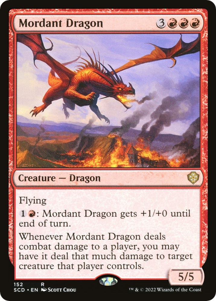 Image for Mordant Dragon (152) [Starter Commander Decks]