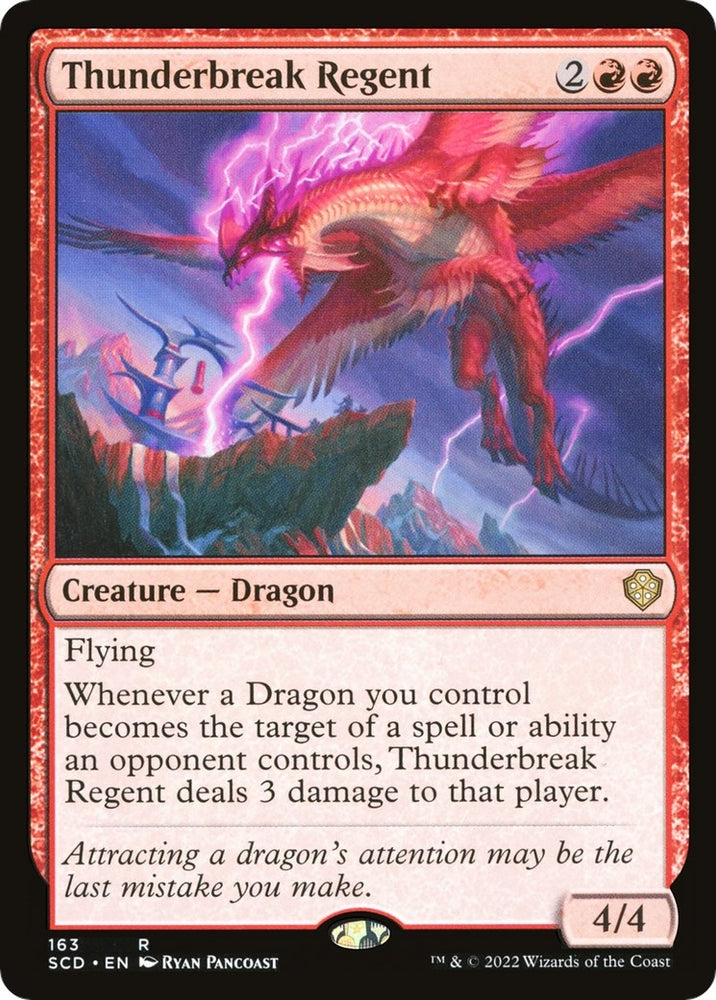 Image for Thunderbreak Regent (163) [Starter Commander Decks]