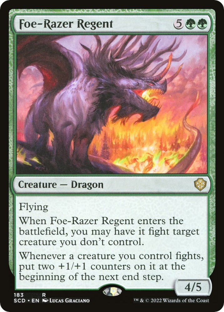 Image for Foe-Razer Regent (183) [Starter Commander Decks]