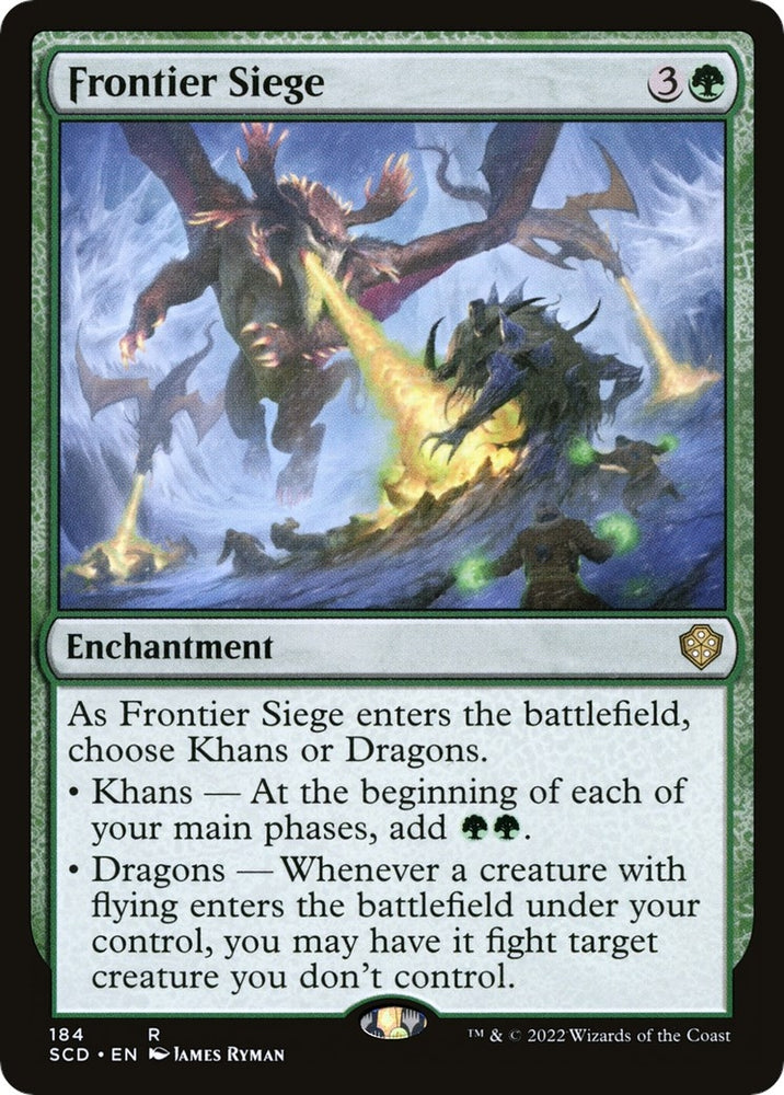 Image for Frontier Siege (184) [Starter Commander Decks]