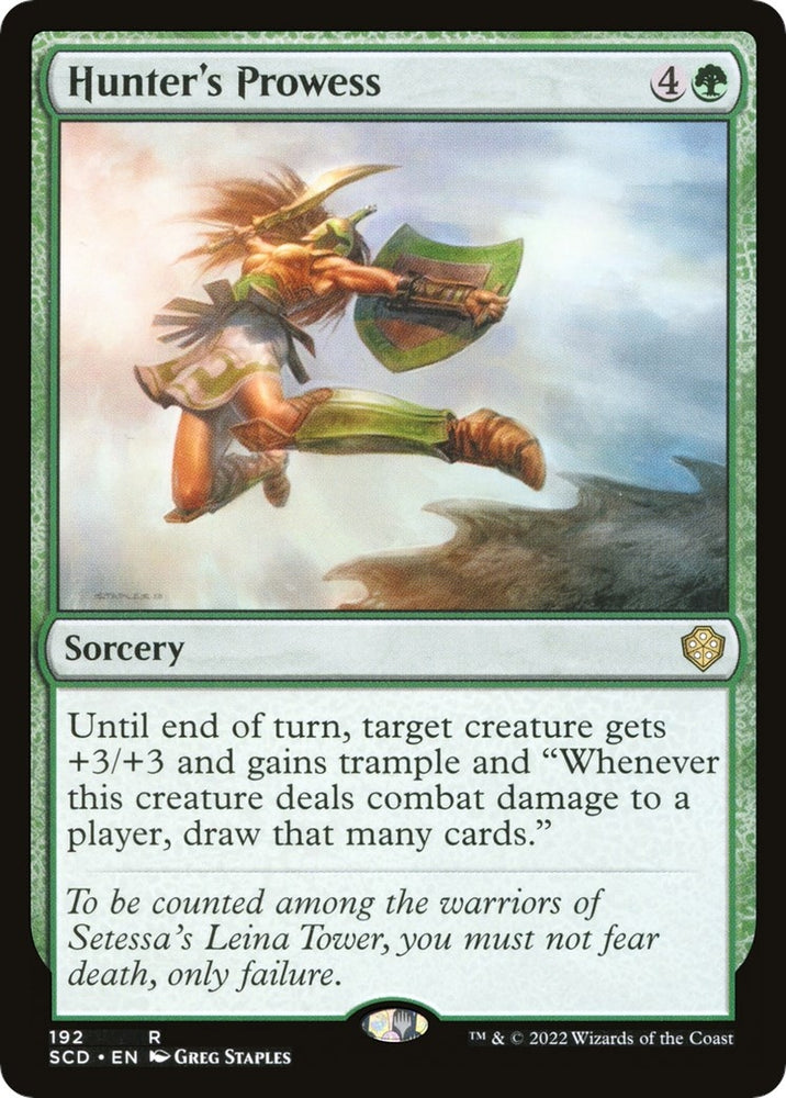Image for Hunter's Prowess (192) [Starter Commander Decks]
