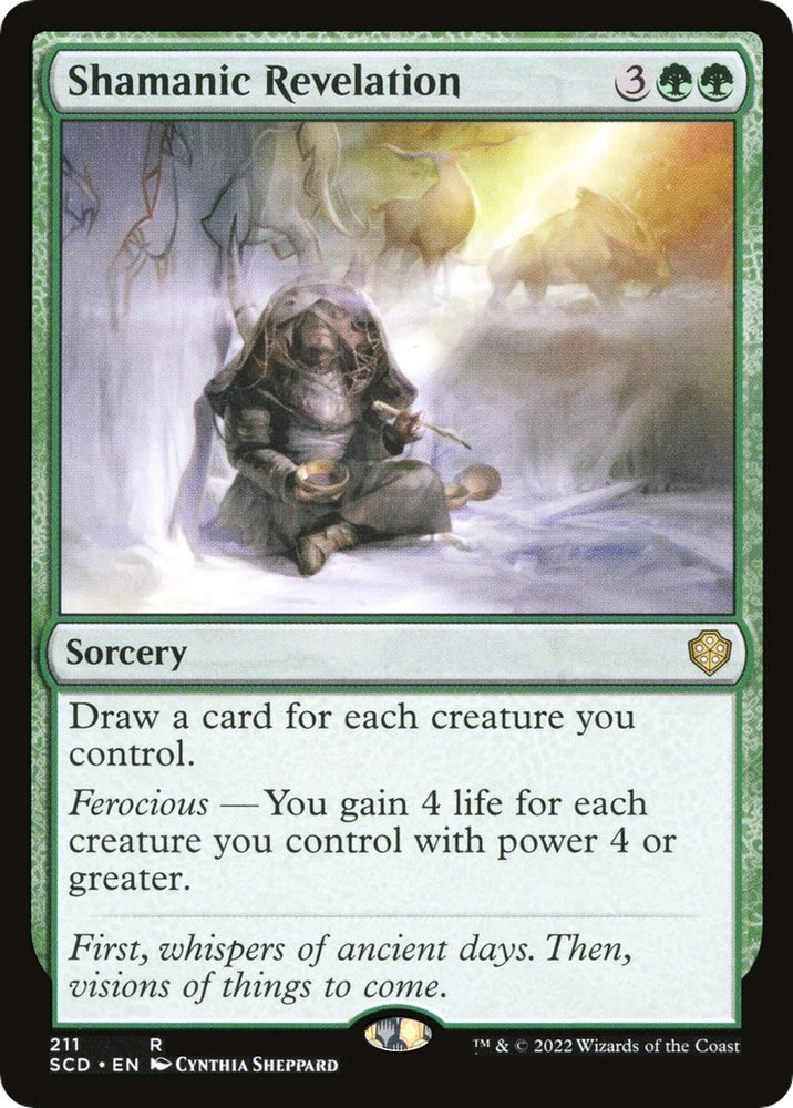 Image for Shamanic Revelation (211) [Starter Commander Decks]
