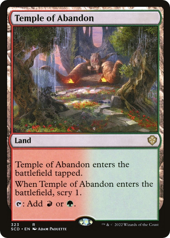 Image for Temple of Abandon (323) [Starter Commander Decks]