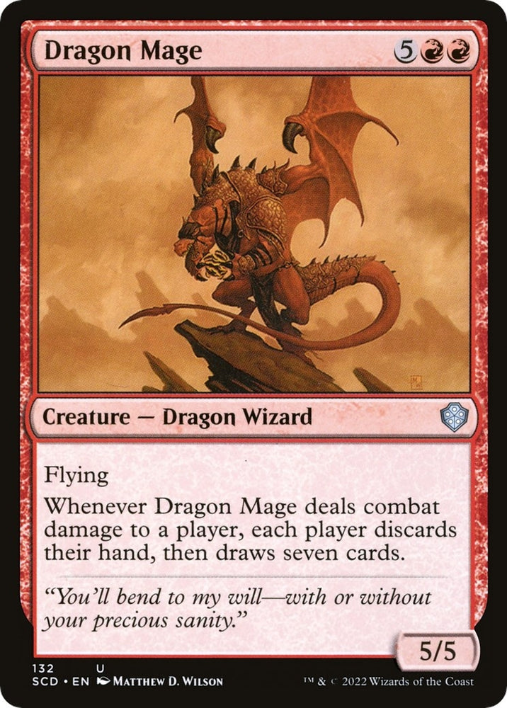 Image for Dragon Mage (132) [Starter Commander Decks]