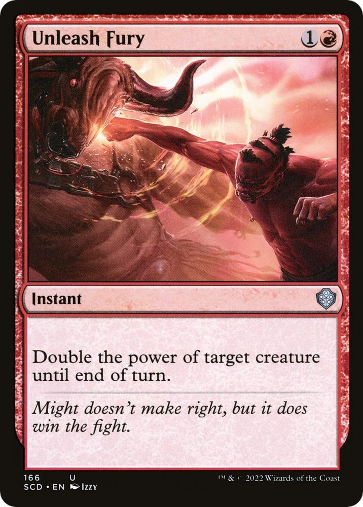 Image for Unleash Fury (166) [Starter Commander Decks]