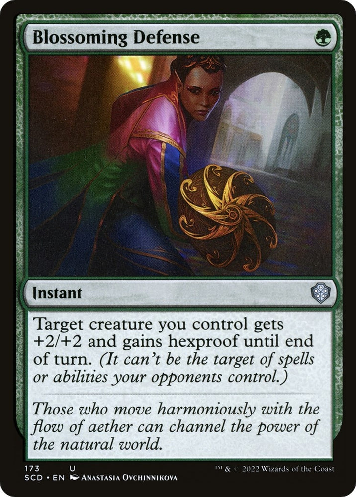 Image for Blossoming Defense (173) [Starter Commander Decks]