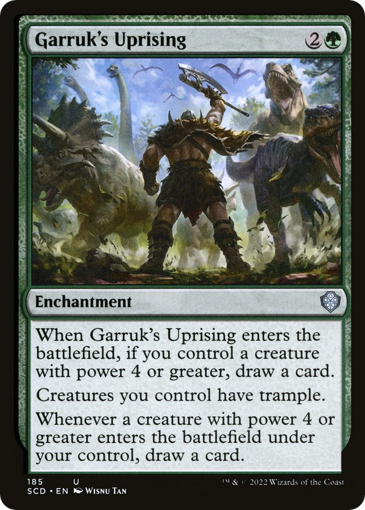 Image for Garruk's Uprising (185) [Starter Commander Decks]