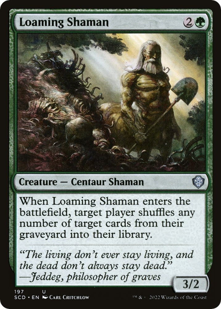 Image for Loaming Shaman (197) [Starter Commander Decks]