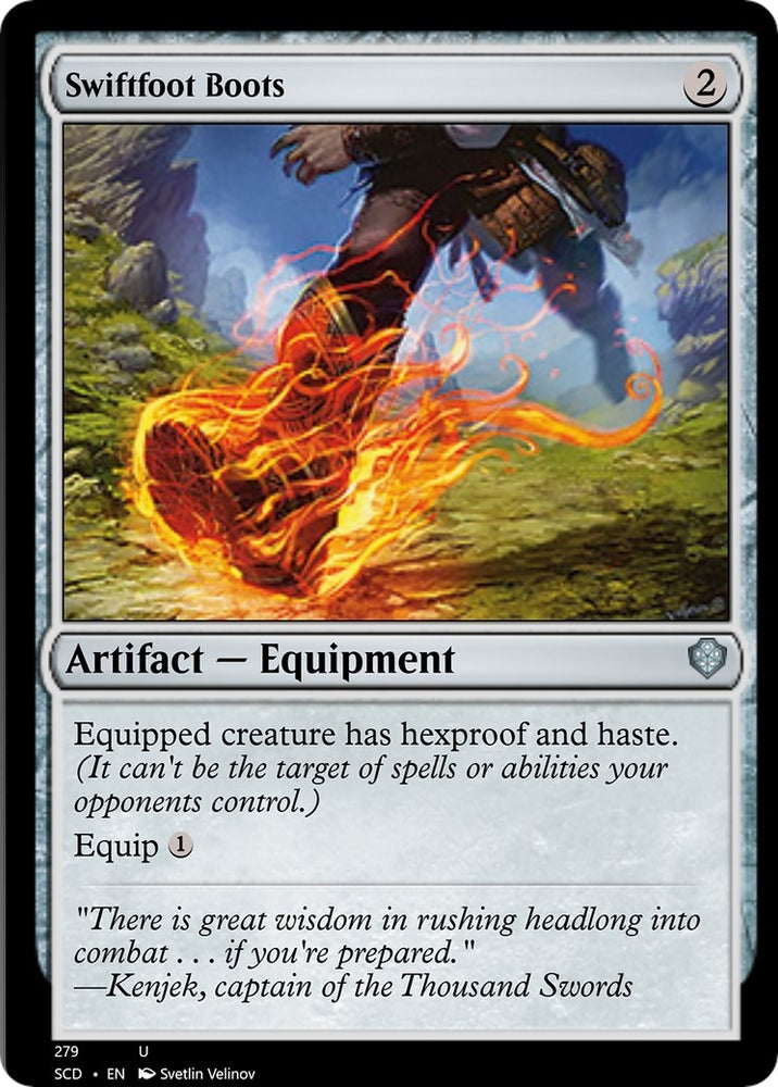 Image for Swiftfoot Boots (279) [Starter Commander Decks]