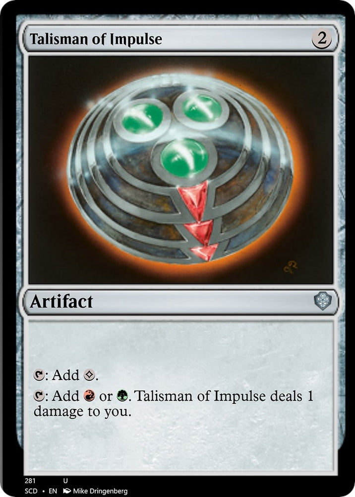 Image for Talisman of Impulse (281) [Starter Commander Decks]