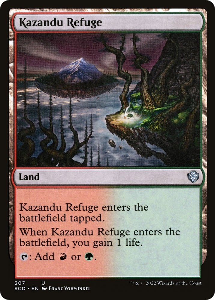 Image for Kazandu Refuge (307) [Starter Commander Decks]