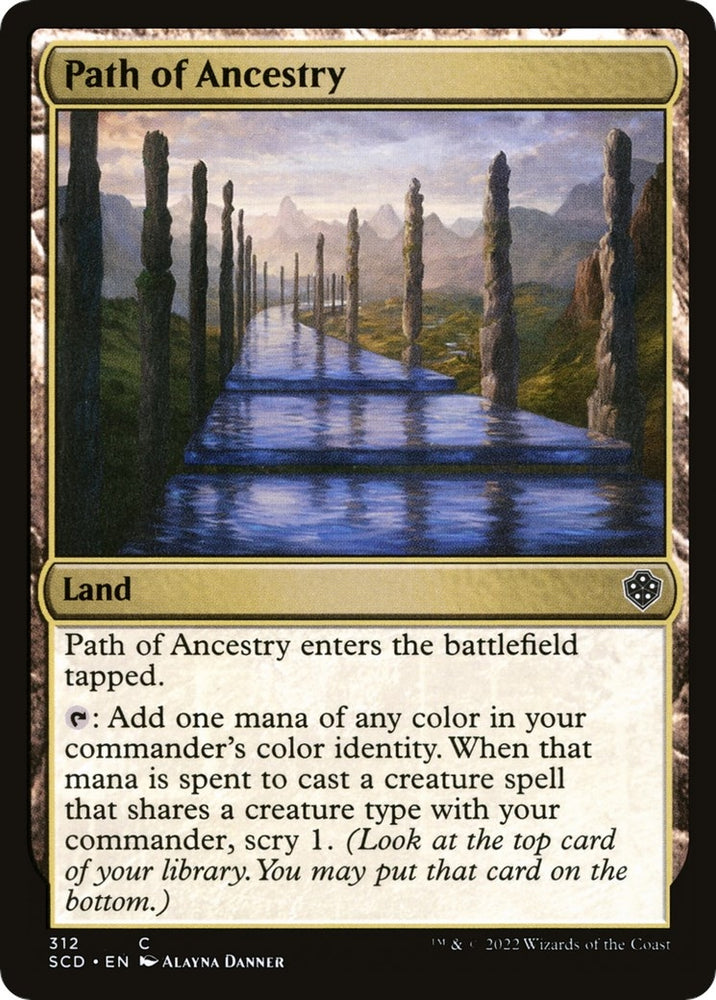 Image for Path of Ancestry (312) [Starter Commander Decks]