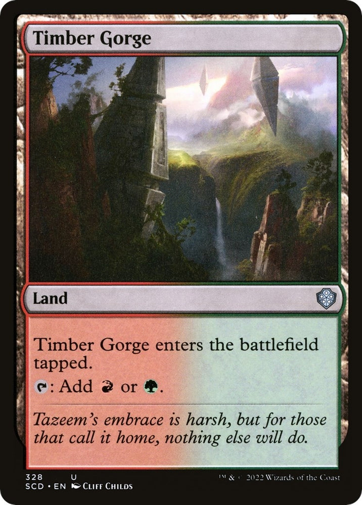 Image for Timber Gorge (328) [Starter Commander Decks]