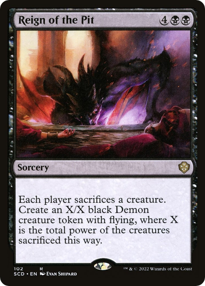 Image for Reign of the Pit (102) [Starter Commander Decks]