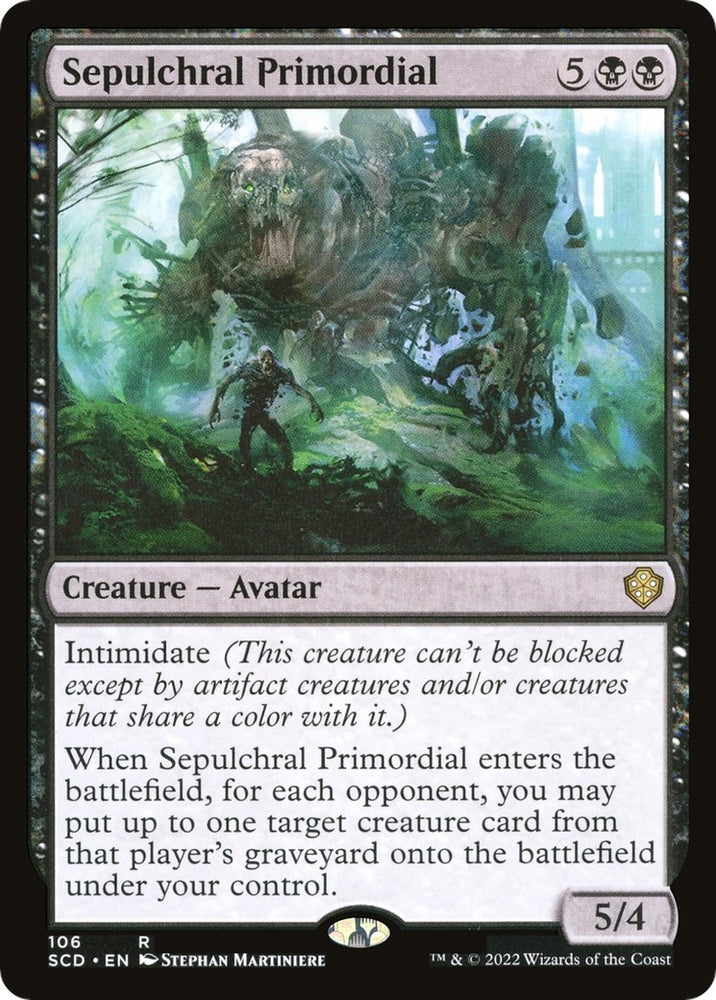 Image for Sepulchral Primordial (106) [Starter Commander Decks]