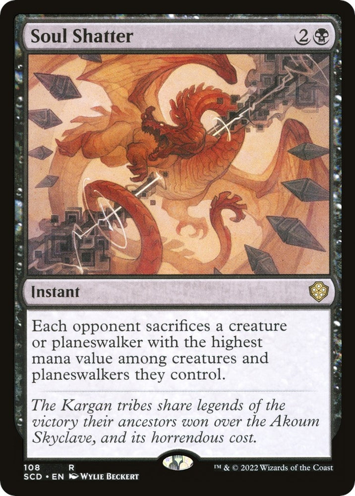 Image for Soul Shatter (108) [Starter Commander Decks]
