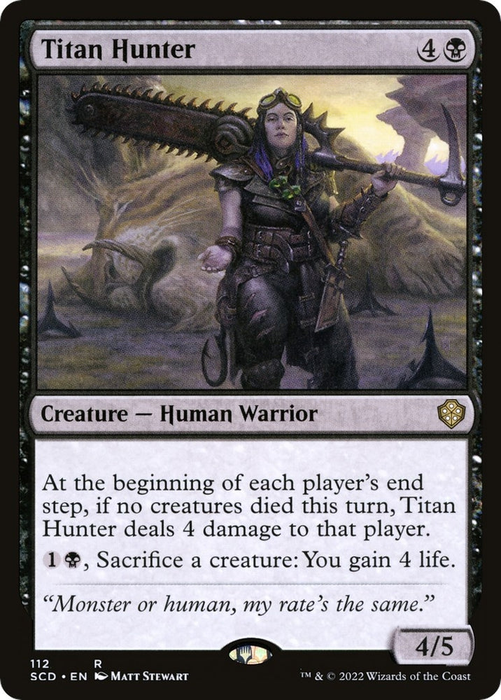 Image for Titan Hunter (112) [Starter Commander Decks]
