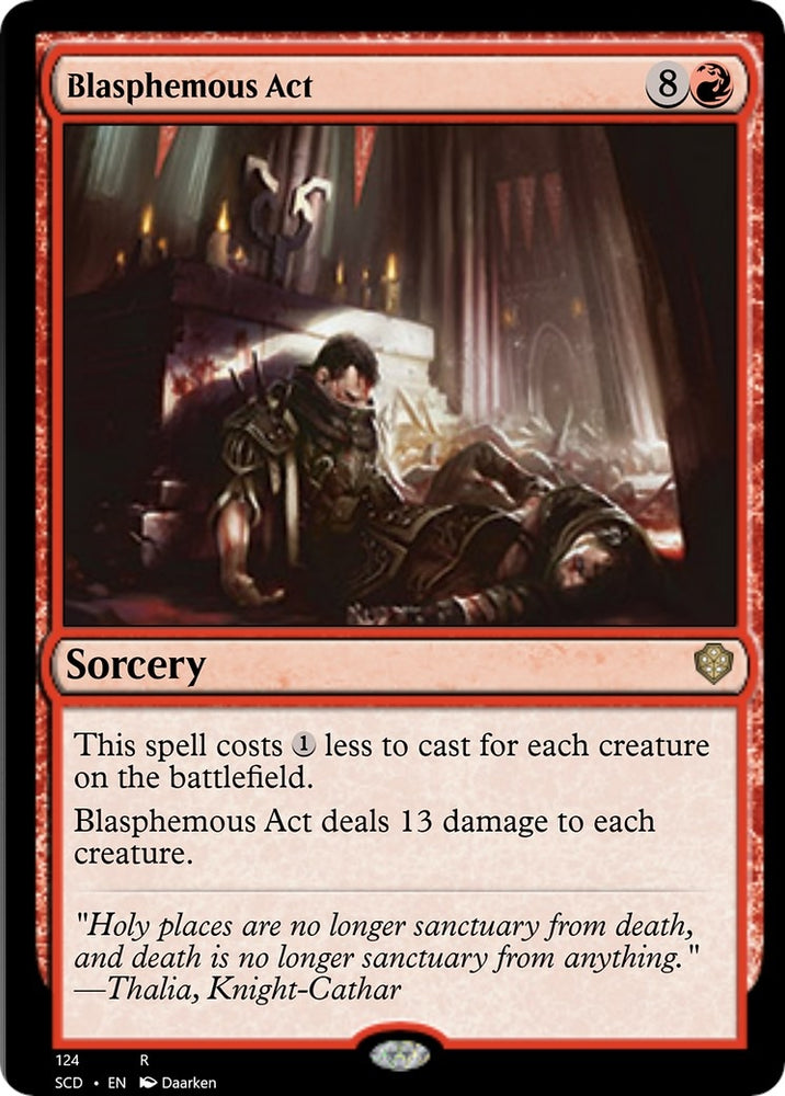 Image for Blasphemous Act (124) [Starter Commander Decks]