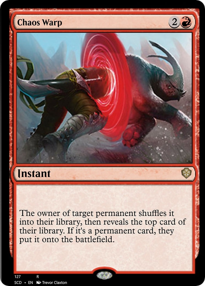 Image for Chaos Warp (127) [Starter Commander Decks]
